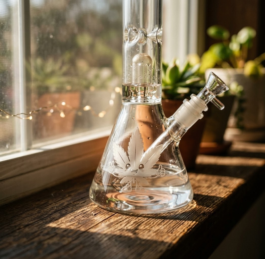 Clarity clear water bong